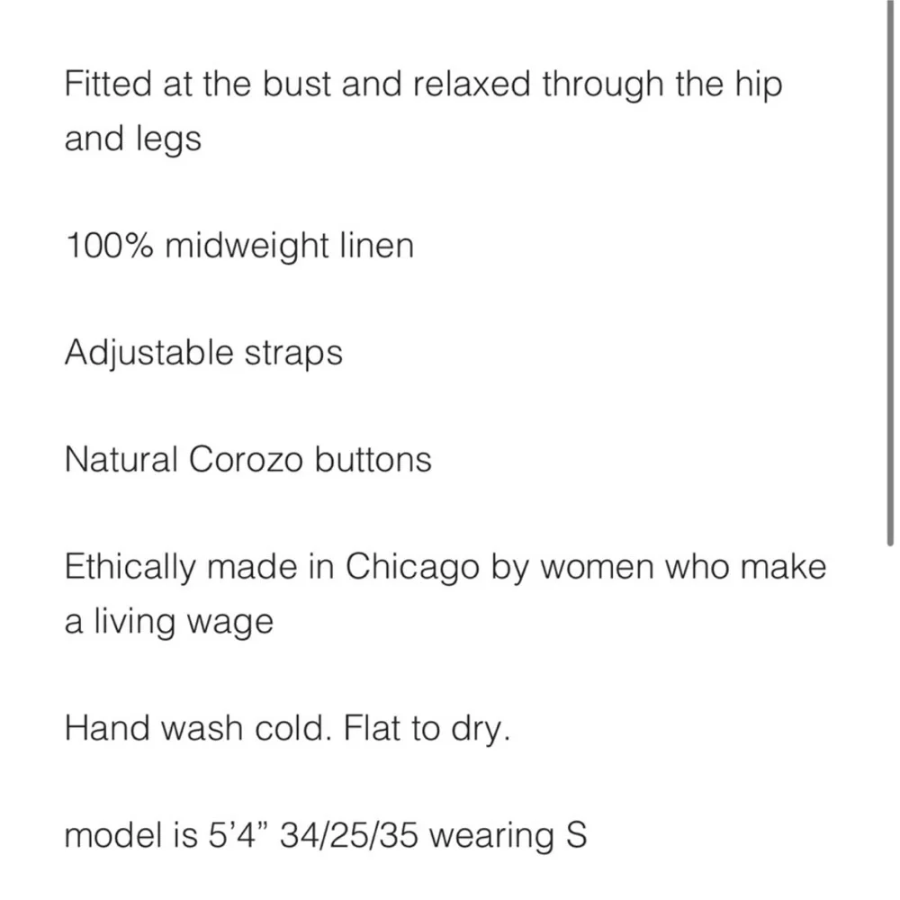 NWT Vincent James Button Front Sundress - Picture 7 of 8